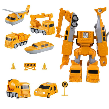 Magnetisk Byggleksak för Barn – 26-delars Kreativa Fordon & Robotar | BuildoMag More For Mini