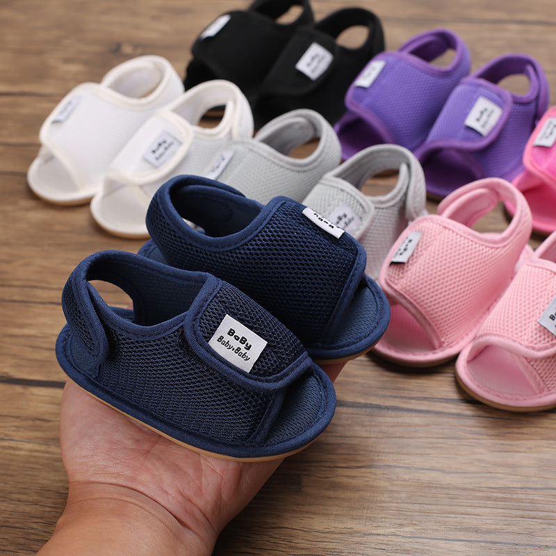 Babysandal – BabaLulu, Unisex, Andningsbart Mesh, Halkfri Sula, Storlek 0–2 år More For Mini
