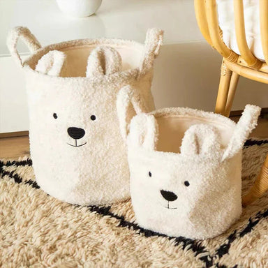 Zachte Teddy Opbergmand voor Peuters – Opvouwbaar, Wasbaar & Schattig Design More For Mini
