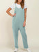 Gravidjumpsuit med stora fickor – ledig passform, stretchig bomullsmix | mammakläder