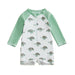 TurtlySafe Zwemromper Baby & Peuter | Lange Mouwen | UV-Bescherming | Schildpad, Palm of Boot Print | 3m-3jr More For Mini
