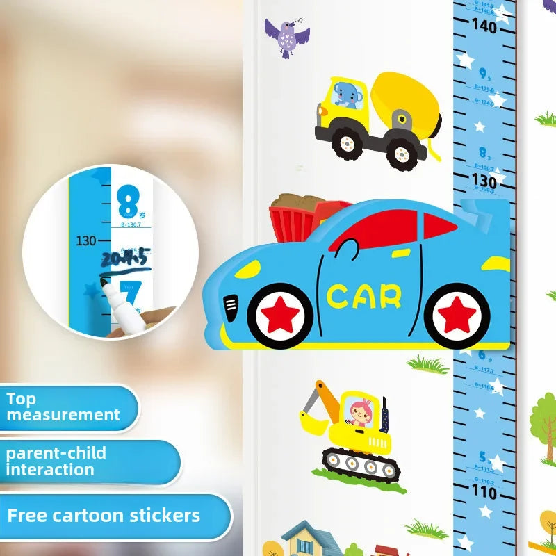 Magnetische Lengtemeter Kind – Educatieve Muursticker om Groei te Volgen | Kinderkamer Decoratie More For Mini