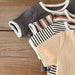 Unisex Baby Sommarset – 2-delat Ribbat Bomull T-shirt & Shorts | Nilo & Nox (0–3 år) More For Mini