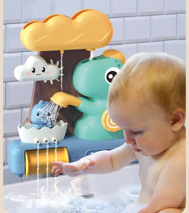 DinoSplash Badfiguren Set – Schattig & Veilig Badspeelgoed voor Kinderen – Spelend Leren & Badplezier More For Mini