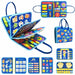 Interactief Montessori Boek voor Kinderen - Leer & Speel met Veters, Ritsen en Knopen 2+ Jaar More For Mini
