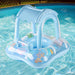 Baby Simring med Baldakin – Uppblåsbar Float med Soltak More For Mini