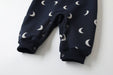 Byxdress/overall med manar – MoonDreamer Baby, unisex, svart, bomull, storlek 0–2 år More For Mini