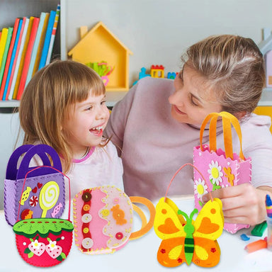 DIY Kindertas Knutselset – Creatieve Naaiset voor Meisjes | Unieke Handtas Zelf Maken More For Mini