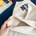 Sweater met Fleece - CityStyle Unisex, Blauw/Wit, Katoen, Maat 0-6 Jaar-More For Mini