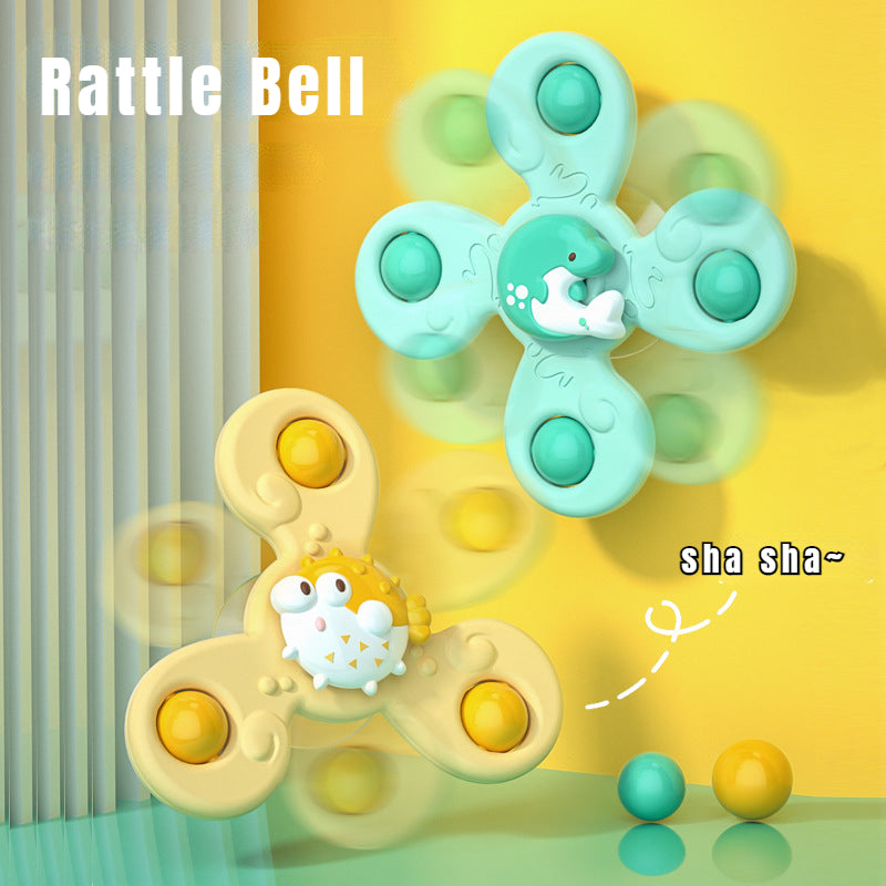 3-delat Fidget Spinner Set – Sensorisk Badleksak för Småbarn More For Mini