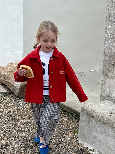 LUNÉ Barnjacka med broderi | Unisexjacka i bomull (1–9 år) More For Mini