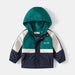 Regenjas - Thim Jongens, Groen/Oranje/Blauw, Polyester, Maat 2-8 Jaar-More For Mini