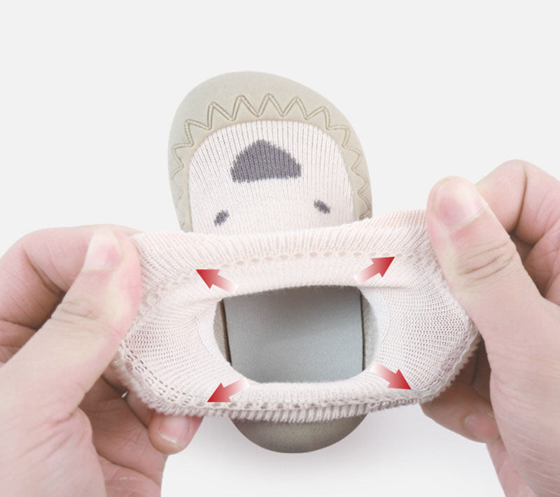 Första Steg Babyskor – Little Paws Unisex, Halksäker Sula, Rosa/Blå/Beige/Brun, Storlek 0–3 År More For Mini