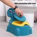 Dino Toilet voor Kinderen – Blauw/Roze/Groen, Antislip, Eenvoudig Schoon te Maken, BPA-vrij-More For Mini