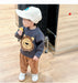 Tröja med Lejon – Lio Tröja Unisex, Beige/Grå, Bomull, Storlek 0–3 år More For Mini