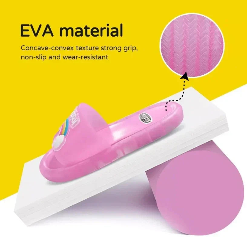 Enhörning Tofflor med LED Ljus för Barn – Lekfull & Färgglad More For Mini
