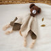 Knuffeldoekje voor Baby met Houten Bijtring en Rammelaar - 100% Katoen | Ideaal voor Doorkomende Tandjes & Comfort More For Mini