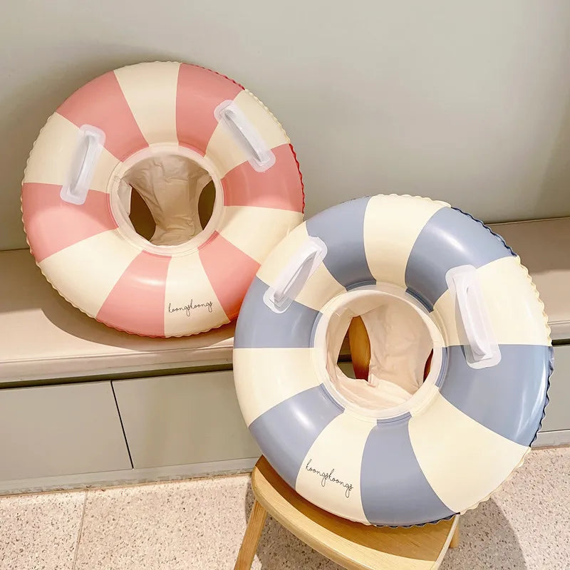 Baby Simring med Soltak – Uppblåsbar Float | Upp till 25kg More For Mini