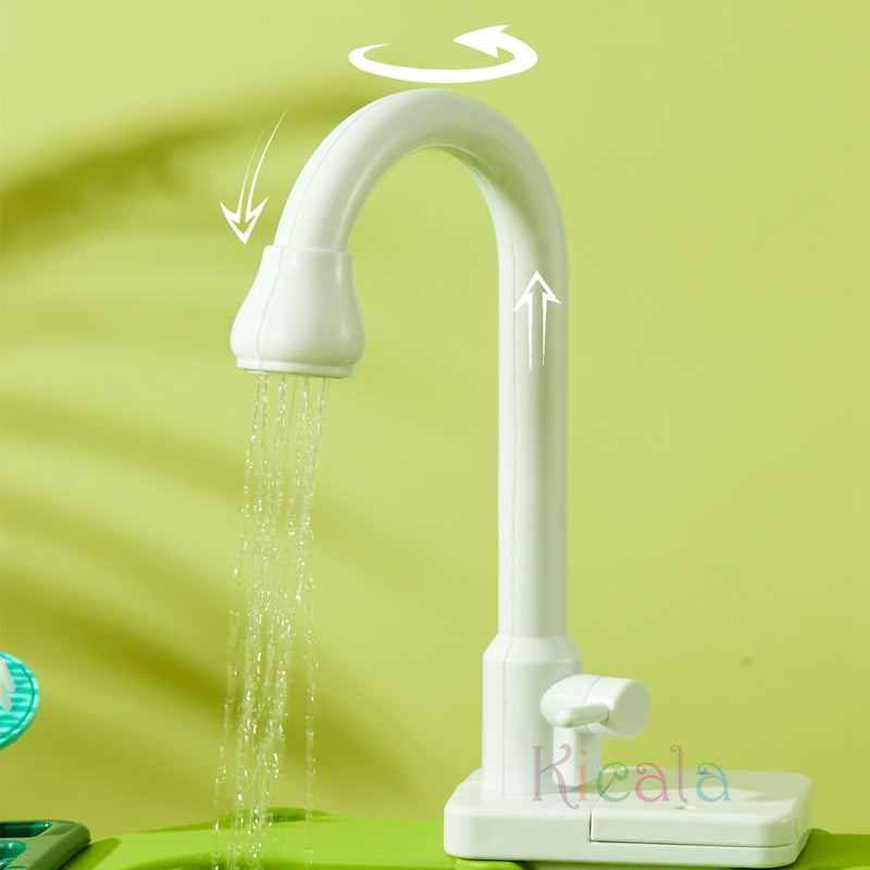 Splashy Duck Vattenset – Pedagogisk Vattenleksak med Fontän, Änder & Tillbehör | För Inomhus & Utomhus | Ålder 2–6 År More For Mini