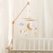Rustgevende Houten Babymobiel Zonder Batterij – Natuurlijke Materialen & Zachte Kleuren | LittleNest SkyWhirl More For Mini
