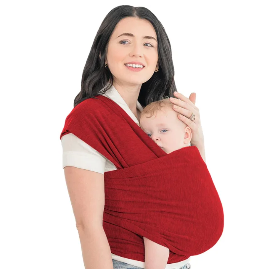 ComfortCarry Baby Draagdoek – Ergonomische Draagdoek met Rugondersteuning en Flexibele Draagposities More For Mini