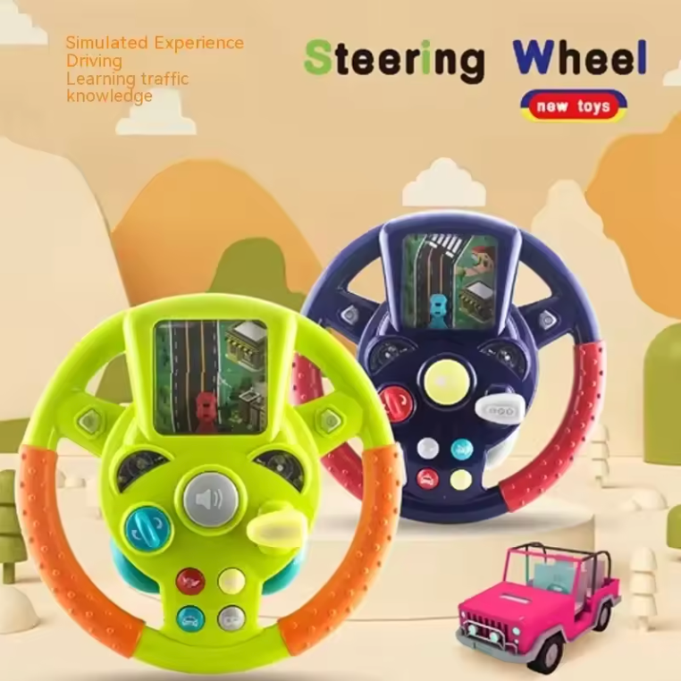 Speelgoed Stuurwiel – MiniDrive, Maxi Plezier voor Kleine Bestuurders! 🚗🎉-More For Mini