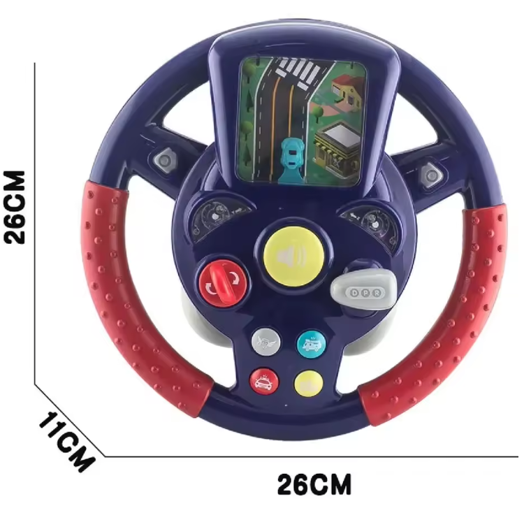 Speelgoed Stuurwiel – MiniDrive, Maxi Plezier voor Kleine Bestuurders! 🚗🎉-More For Mini