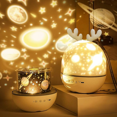Rustgevende Sterren Nachtlamp voor Baby's Peuters Kleuters Kinderen – Slaaplamp met Projector voor een Diepe Nachtrust More For Mini