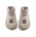 Första Steg Babyskor – Little Paws Unisex, Halksäker Sula, Rosa/Blå/Beige/Brun, Storlek 0–3 År More For Mini