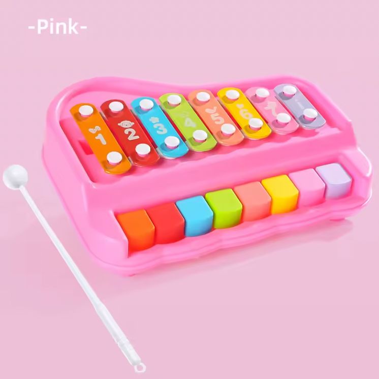 Educatief Muziekspeelgoed voor Baby, Peuter, Kleuter, Kinderen – Xylofoon & Piano Set voor Creatieve Ontwikkeling MoreForMini