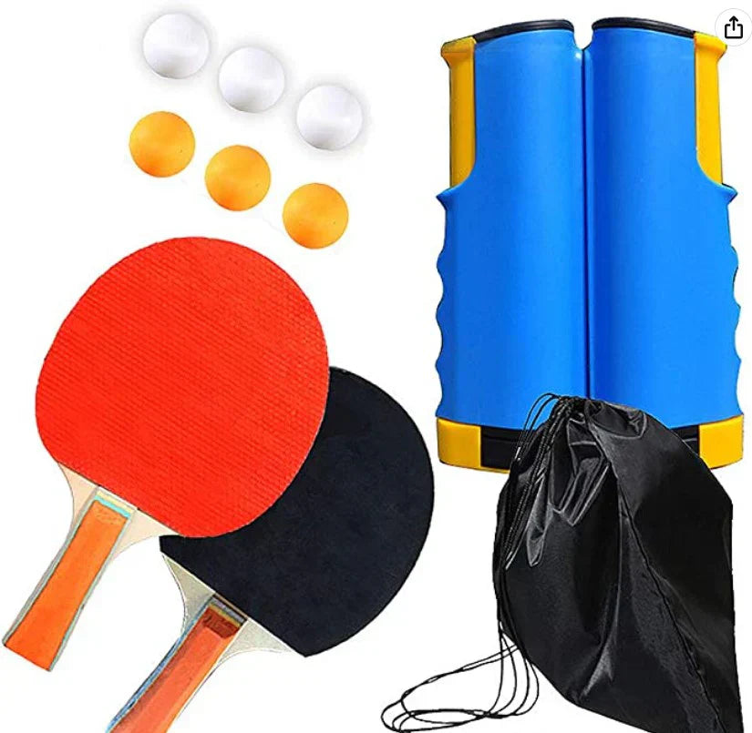 Bärbar Bordtennisset – Spela Pingis Överallt | FlexNet från PlayGo More For Mini