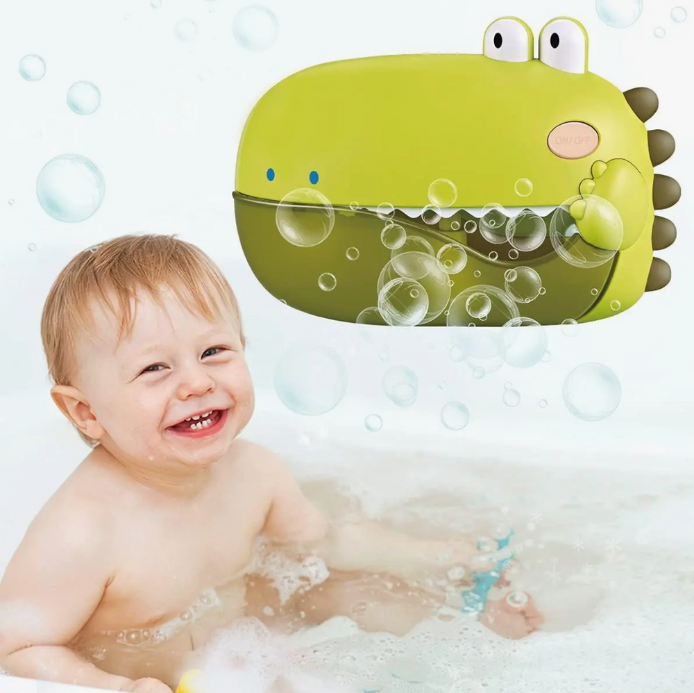 DinoBubbles Badspetter – Leuk Badspeelgoed voor Kinderen met Kleurrijke Bubbels More For Mini
