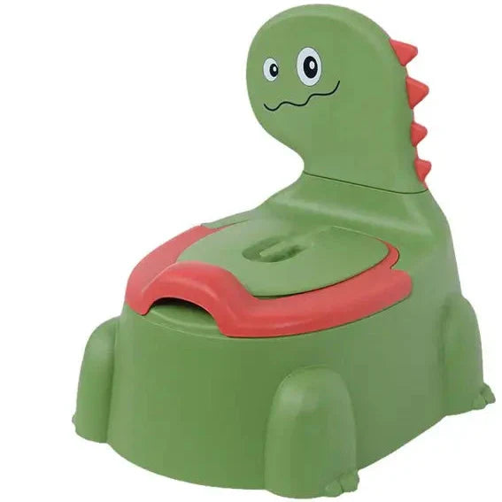 Dino Toilet voor Kinderen – Blauw/Roze/Groen, Antislip, Eenvoudig Schoon te Maken, BPA-vrij-More For Mini