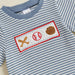 Baseball Stripe Zomerset Baby & Peuter | Gebreid T-shirt & Short | Knit Katoen | 0–3 Jaar | Sportieve Look voor Jongens More For Mini