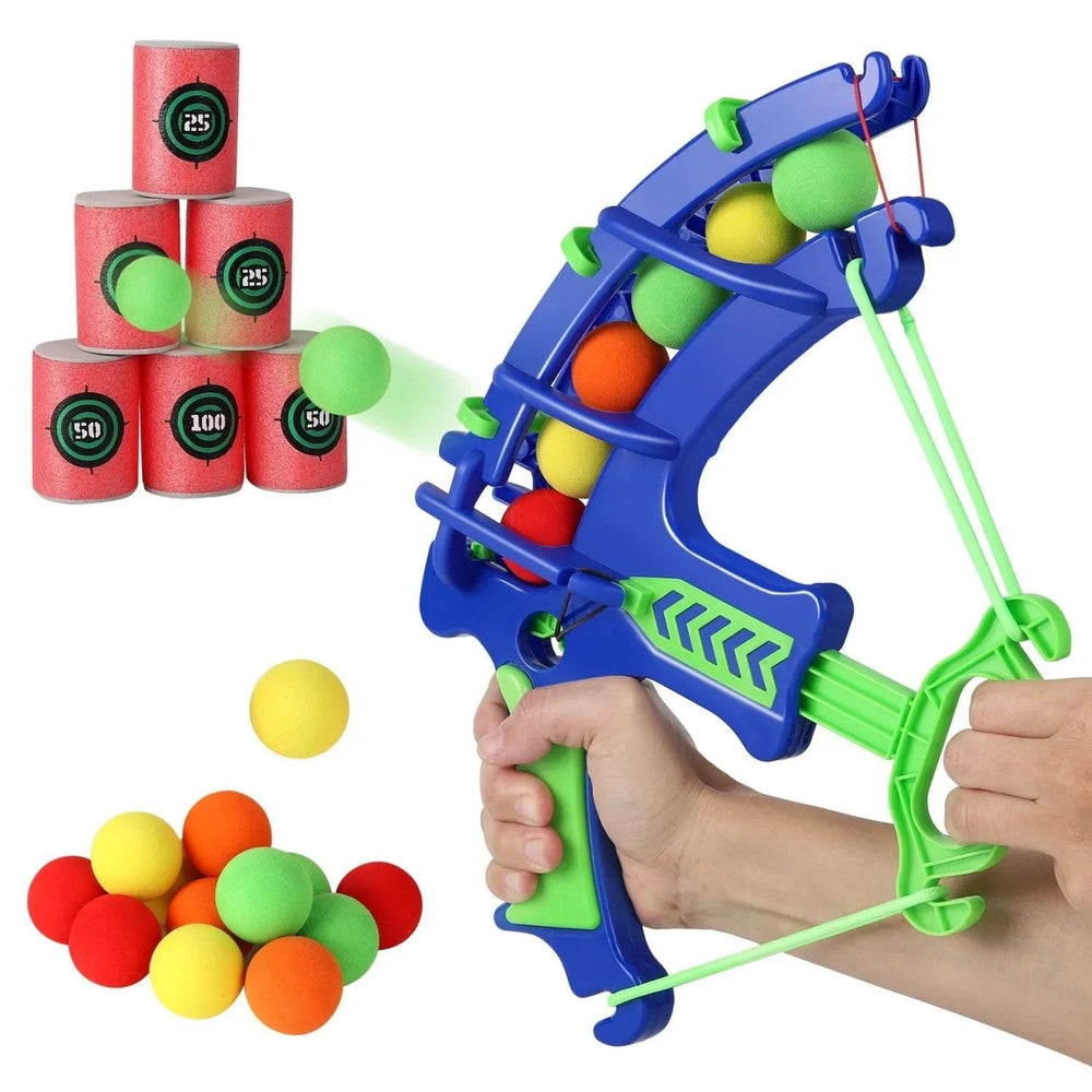 Montessori Katapult Skjutspel – Sticky Ball Dartskiva för Barn Lilla Lycka