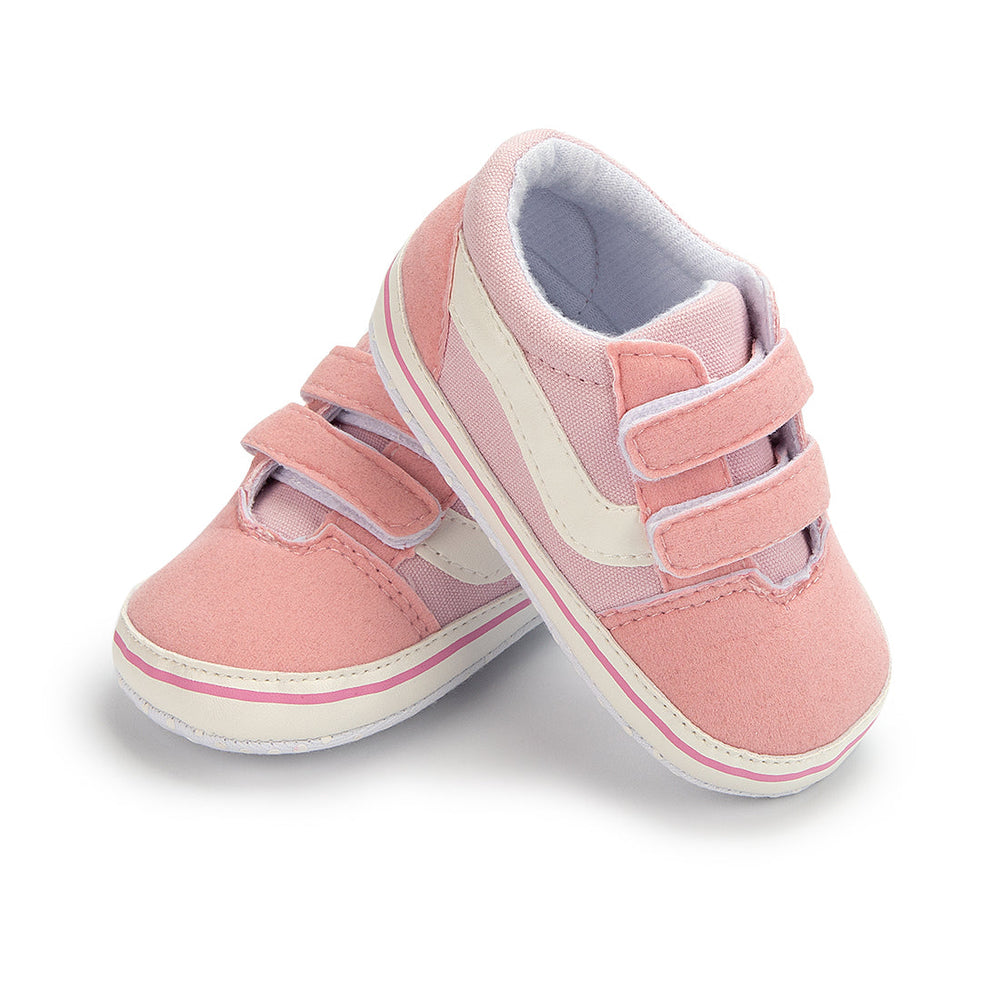 LittleRacers Babysneakers 0–1,5 år – Första Skor med Kardborreband | Canvas & Mocka More For Mini