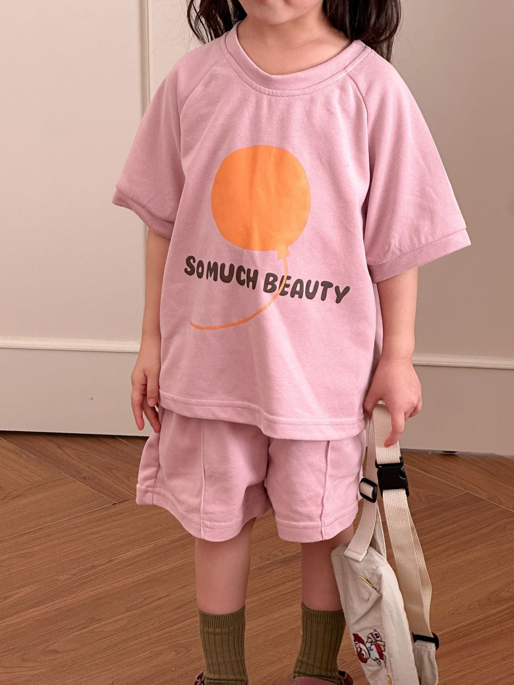 SunPop Sommarset för barn – Unisex tröja och shorts med soltryck | Bonbini Kids | Storlek 0–9 år More For Mini