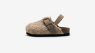 Instappers met Wol - Luanda Unisex, Beige/Bruin, Schapenvacht, Maat 20-34-More For Mini