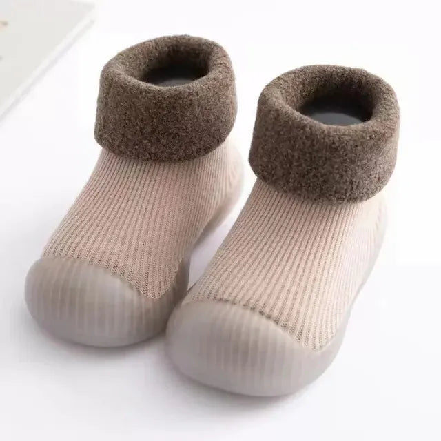 Schoen met Anti-Slip - Libre Unisex, Zwart/Blauw/Bruin/Geel/Groen/Roze, Katoen, Maat 18-27-More For Mini