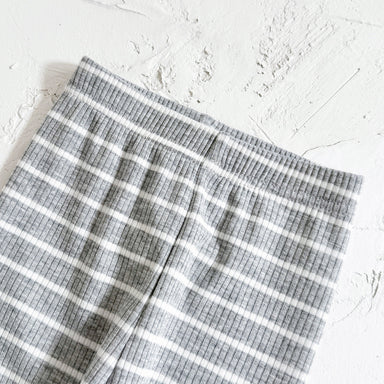 Klädset med leggings och tröja – Play All Day Unisex, Grå, Bomull, Storlek 0–3 år More For Mini