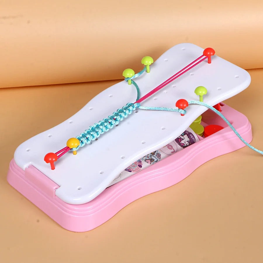Creatieve Brei Set voor Kinderen – Maak Armbanden & Armringen | Educatief Speelgoed voor 3+ Jaar More For Mini