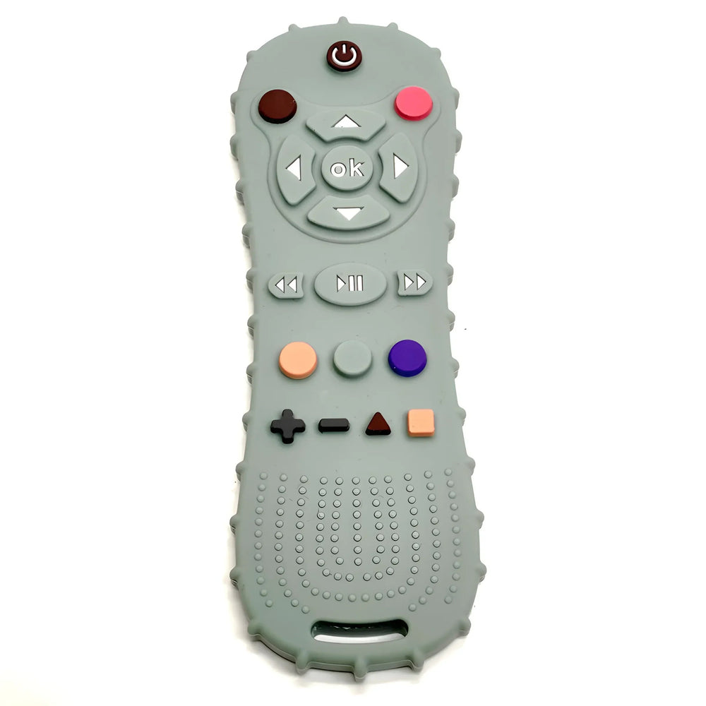 Baby Bitring Fjärrkontroll – Silikon Tuggleksak | BPA-fri More For Mini