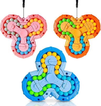 Fidget spinner-pussel för barn – Snurrande antistress- och sensorikleksak Lilla Lycka