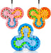 Fidget spinner-pussel för barn – Snurrande antistress- och sensorikleksak Lilla Lycka