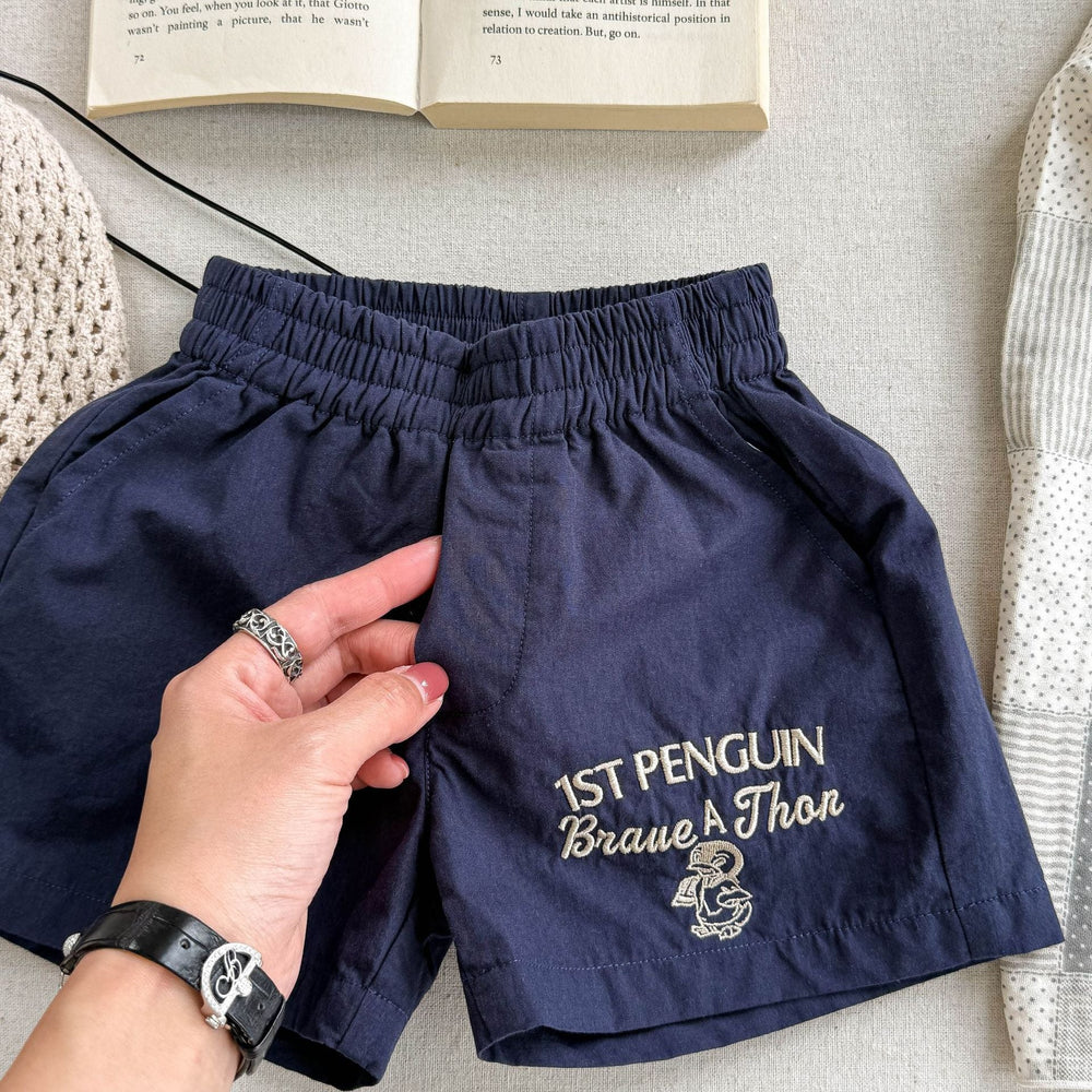 Sommarshorts i bomull för barn – Braveton unisexshorts för pojkar och flickor (0-6 år) – Andningsbara och elastiska More For Mini