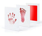 Inktvrije Hand- en Voetafdrukken Set voor Baby’s – Herinneringen zonder Rommel, Zwart/Blauw/Roze/Rood More For Mini