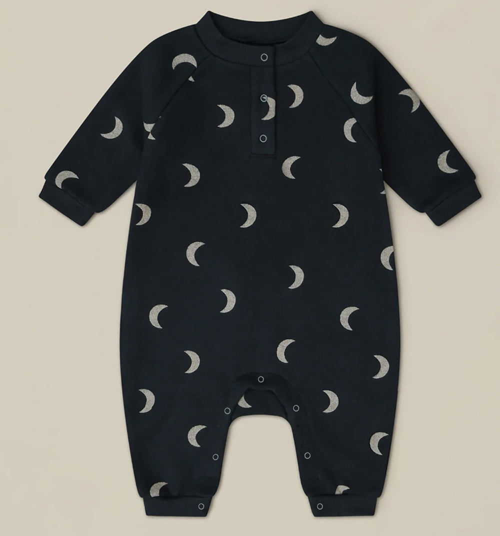 Byxdress/overall med manar – MoonDreamer Baby, unisex, svart, bomull, storlek 0–2 år More For Mini