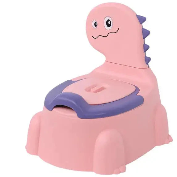 Dino Toilet voor Kinderen – Blauw/Roze/Groen, Antislip, Eenvoudig Schoon te Maken, BPA-vrij-More For Mini