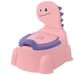 Dino Toilet voor Kinderen – Blauw/Roze/Groen, Antislip, Eenvoudig Schoon te Maken, BPA-vrij-More For Mini