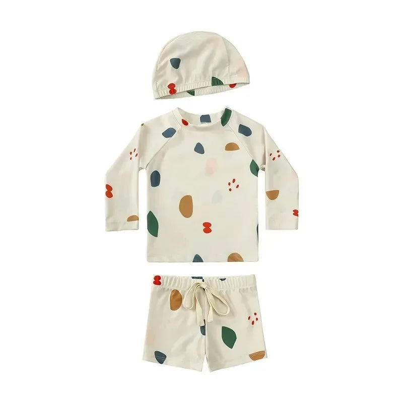 Baby Pojkar UV Simset med Hatt – UPF 50+ | 9M-7 år More For Mini
